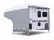 PolyPro III Deluxe Camper Cover in Grey and White Model 1
