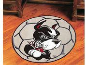 Boston University Terriers Soccer Ball Mat w NCAA Licensed Logo