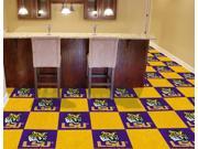 INACTIVATED 14.09.11 Bug145174_Purple and Yellow Carpet Tiles w Official Louisiana State University Tigers Logo