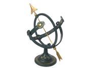 Cast Iron Armillary Sundial