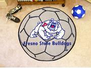 Fresno State Bulldogs Soccer Ball Mat w Official NCAA Licensing