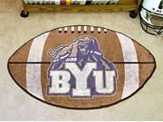 Ultra Soft NCAA Football Floor Mat Brigham Young University