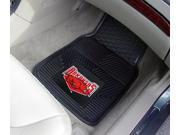 Heavy Duty Vinyl Car Mats Set of 2 University of Arkansas