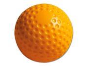 Twelve Inch Macgregor Soft Orange Dimpled Softballs Set of One Dozen