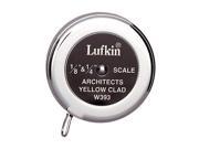 Architect Style Spring Action Steel Tape Measure Lufkin