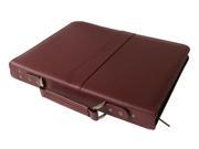 Leather Presentation Case with Protective Sleeves and Ergonomic Handle Prestige Premier Series 8.5 in. L x 11 in. W