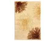 Contemporary Multi Texture Beige Wool Rug 8 ft. 3 in. x 11 ft.