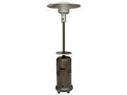 Patio Heater w Adj. Table Residential Heaters with Cover