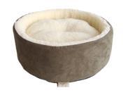 Round Nest Bed in Olive Green
