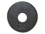 USA Sports Black Standard Weight Plate 5.5 in. Dia x 1 in. H 2.5 lbs.