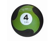 FitBALL 4 Pound Green Textured Rubber MedBall