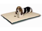 Ortho Extra Thick Thermal Dog Bed Medium Green