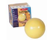 1.1 pound Yellow FitBALL SoftMeds Ball w Adjustable Strap