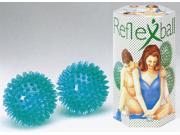 Massage Therapy 3.5 in. Dia. Reflex Ball in Blue