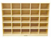 36 in. High 25 Tray Classroom Storage Cabinet