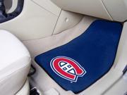 Montreal Canadiens 2 Piece Printed Carpet Car Mat Set