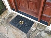 Boston Bruins Medallion Door Mat