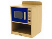 Laminate Play Microwave Oven w Blue Accents