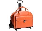 Ladies Telescopic Briefcase in Orange