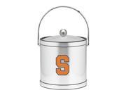 Collegiate Syracuse 3 qt. Brushed Chrome Mylar Ice Bucket