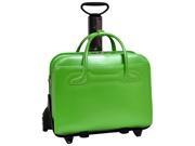 Briefcase with Smart Strap System in Green
