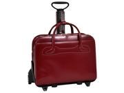 Briefcase with Smart Strap System in Red