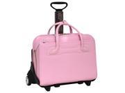 Briefcase with Smart Strap System in Pink