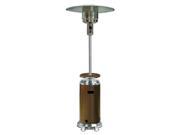 Hammered Bronze Patio Heater with Cover