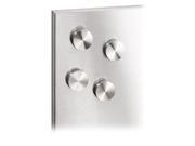 Muro Stainless Steel 1 in. Dia. Magnet Set of 4