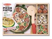 Wooden Pizza Party Play Set