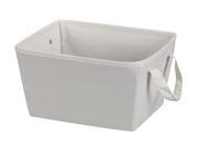 Natural Blended Canvas Small Tapered Bin