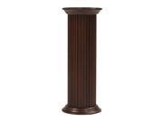 Round Fluted Pedestal Small 12 in. Dia. x 30 in. H