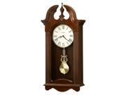 Malia Wall Clock in Cherry Bordeaux