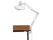Swing Arm Combination Lamp in White