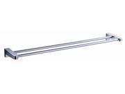 20 in. Double Towel Bar in Chrome Finish