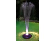 Floating Spray Fountain w LED Light