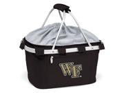 Metro Digital Print Basket in Black Wake Forest Demon Deacons