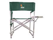 Sports Chair in Hunter Green Miami Hurricanes Embroidered