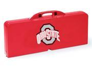Digital Print Picnic Table in Red Ohio State Buckeyes