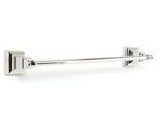 Markham 18 in. Towel Bar in Polished Nickel Finish