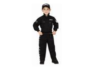 Jr. SWAT Suit with Cap in Black 2 3