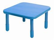 Square Table in Ocean Blue 14 in.
