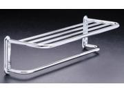 Taymor Towel Shelf w Bar in Chrome Finish