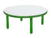 Round Table in Shamrock Green 18 in.