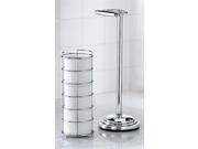 Taymor Toilet Tissue Holder Set Chrome