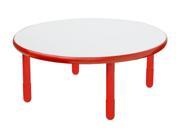 Round Table in Red 24 in.