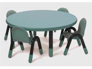 5 Pc Dining Set in Teal Green