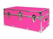 Rhino Armor Storage Trunk in Neon Pink XX Large 36 W x 18 D x 18 H 36 lbs.