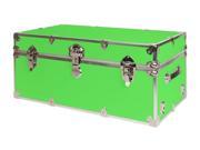 Rhino Armor Storage Trunk in Neon Green Small 30 W x 16 D x 12.5 H 24 lbs.