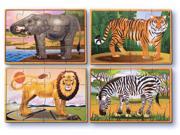 Wild Animals Puzzle in a Box